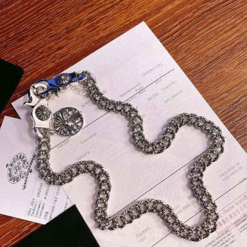 Neat Chrome Hearts Necklaces 239349