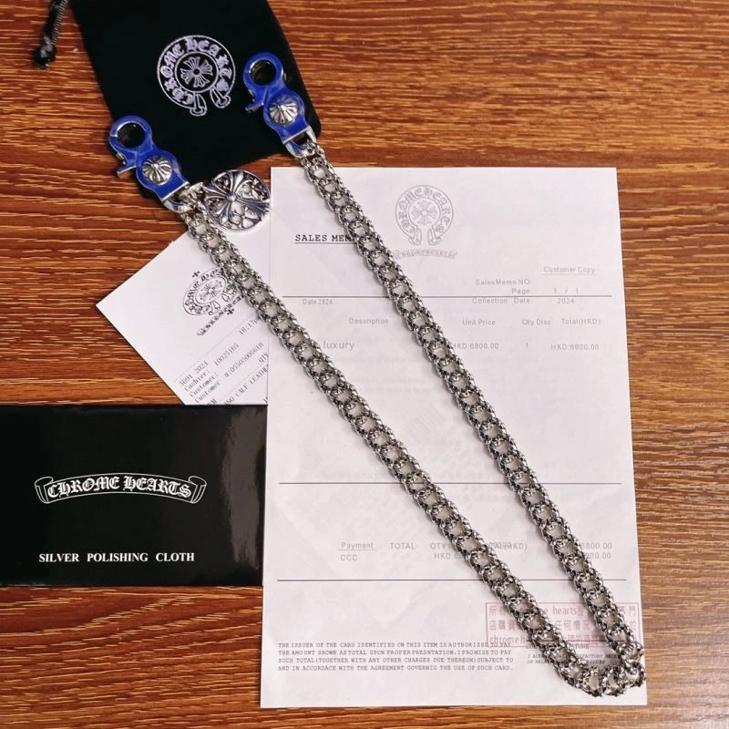 Neat Chrome Hearts Necklaces 239349