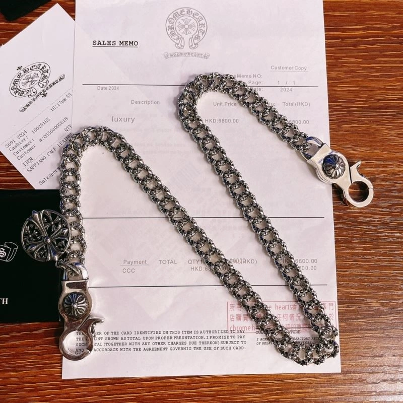 Neat Chrome Hearts Necklaces 239349