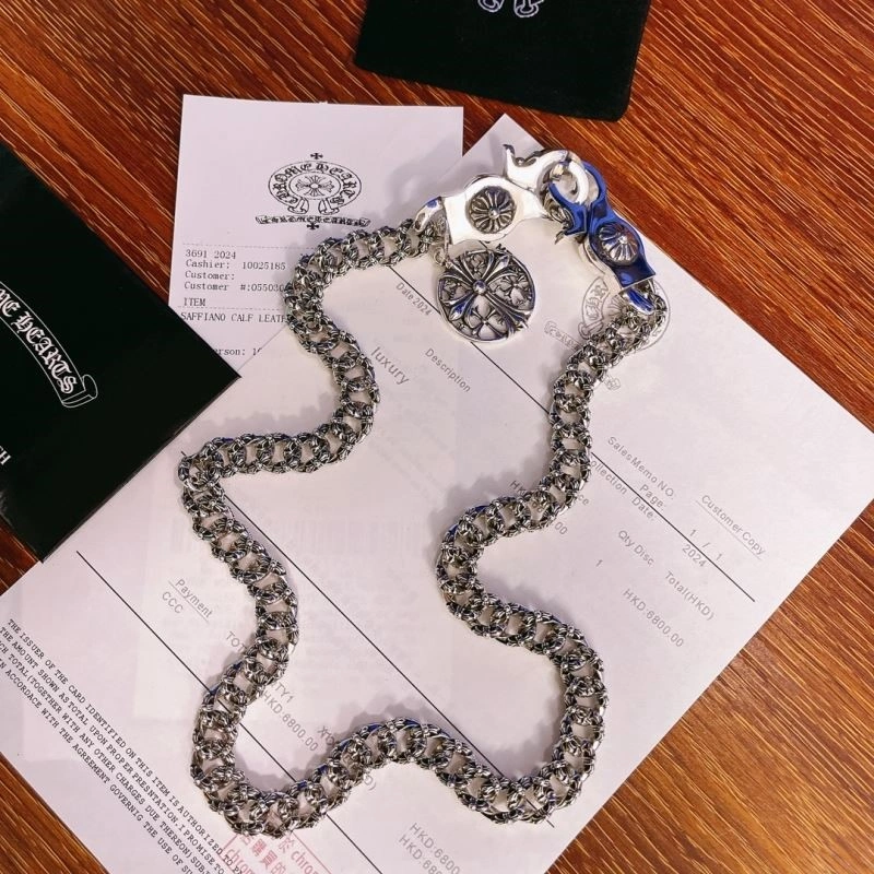 Neat Chrome Hearts Necklaces 239349