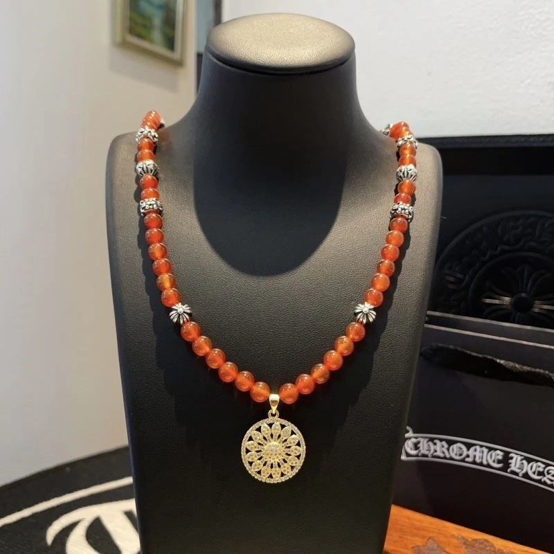 Seasonal Chrome Hearts Necklaces 239341