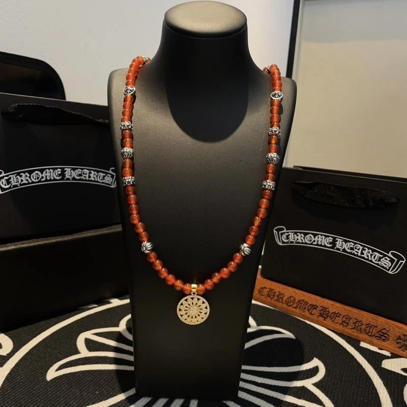Seasonal Chrome Hearts Necklaces 239341