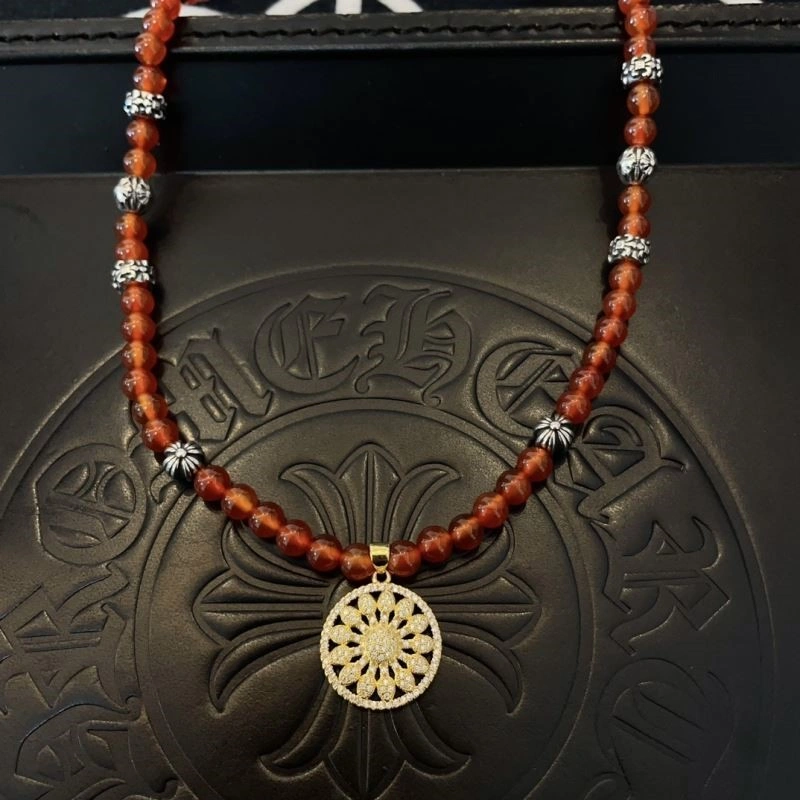 Seasonal Chrome Hearts Necklaces 239341