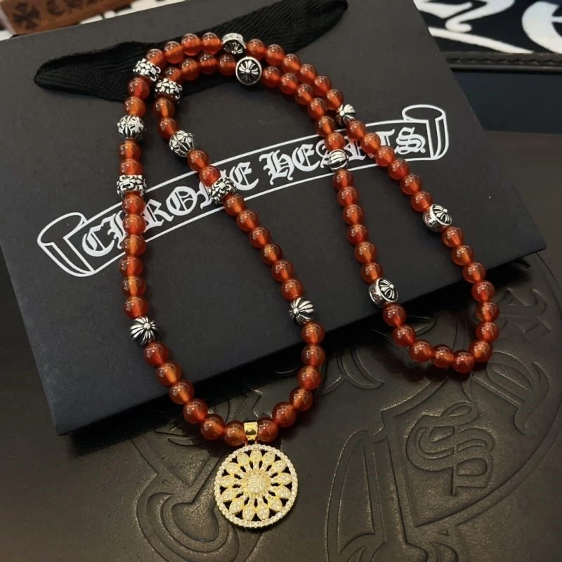 Seasonal Chrome Hearts Necklaces 239341