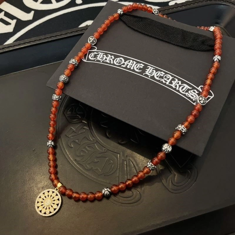 Seasonal Chrome Hearts Necklaces 239341