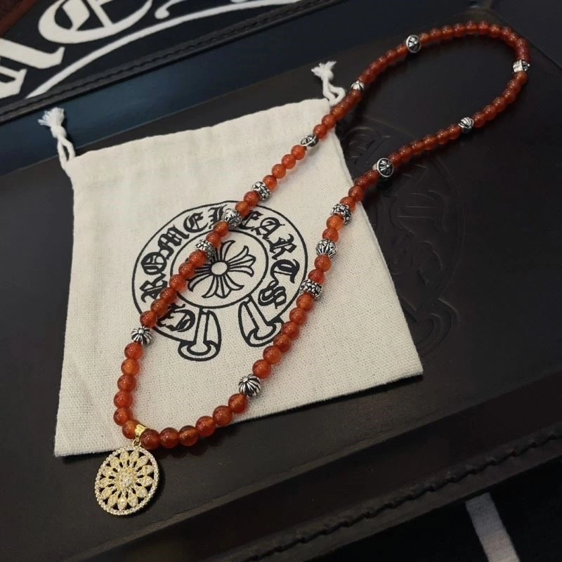 Seasonal Chrome Hearts Necklaces 239341