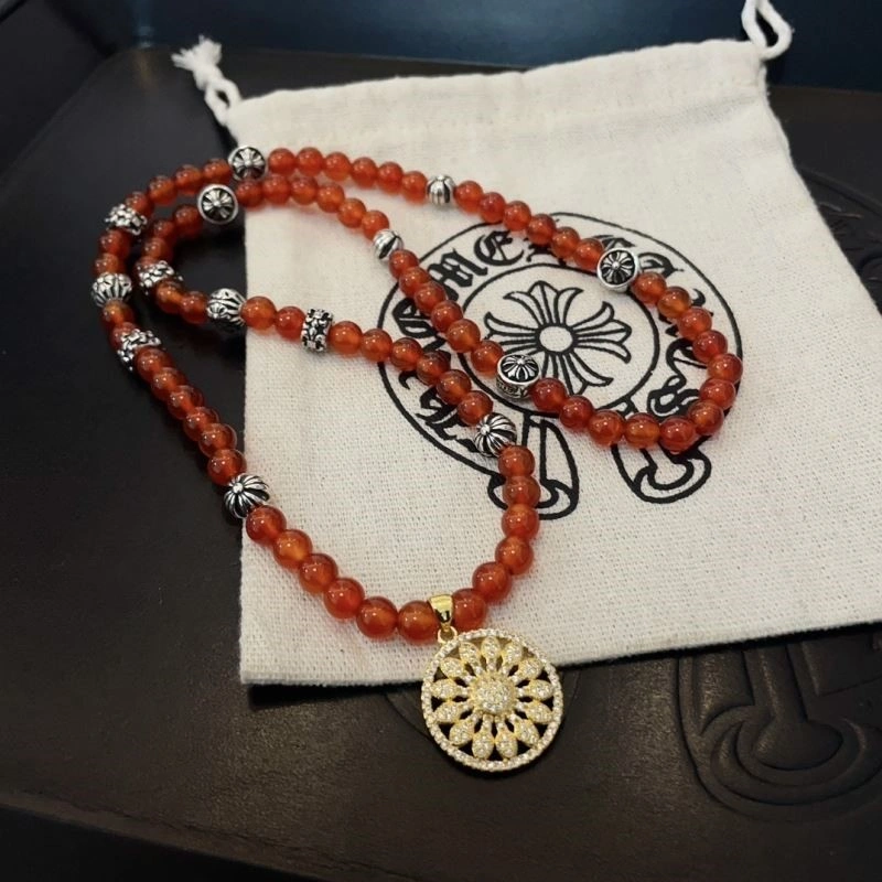 Seasonal Chrome Hearts Necklaces 239341