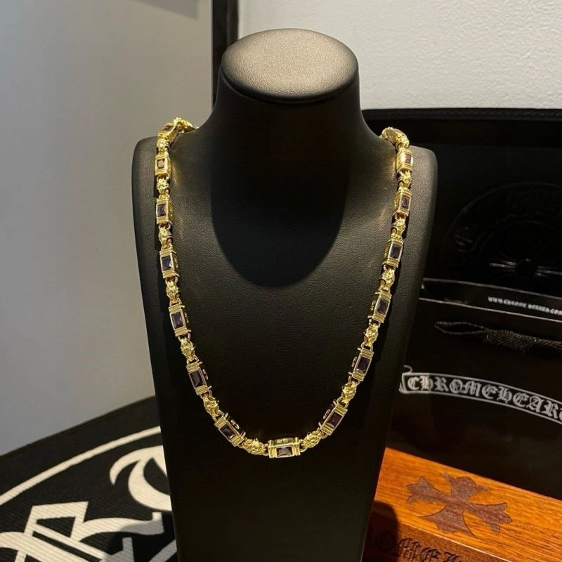 Comfortable Chrome Hearts Necklaces 239337