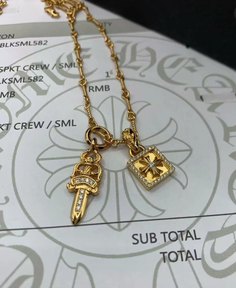 Sporty Chrome Hearts Necklaces 239332