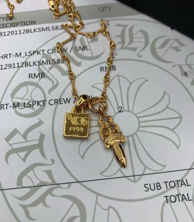 Sporty Chrome Hearts Necklaces 239332