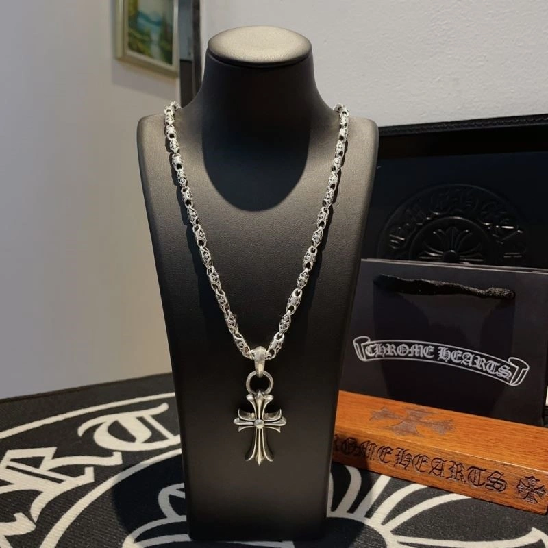 Bright Chrome Hearts Necklaces 239376