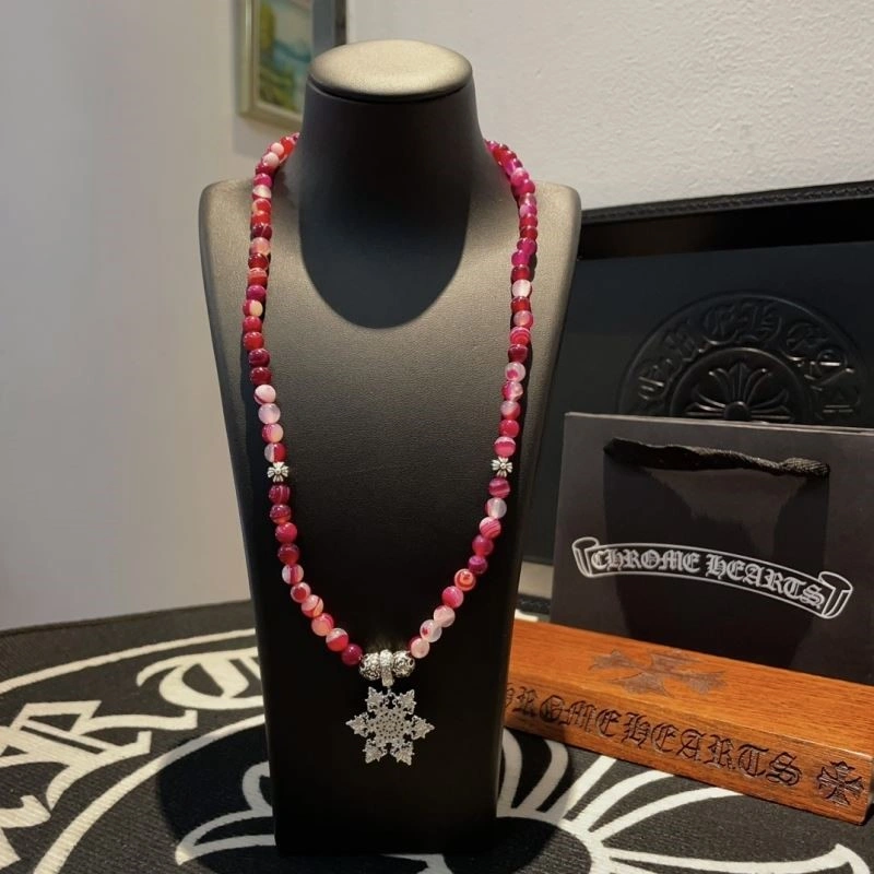 Cozy Chrome Hearts Necklaces 239315