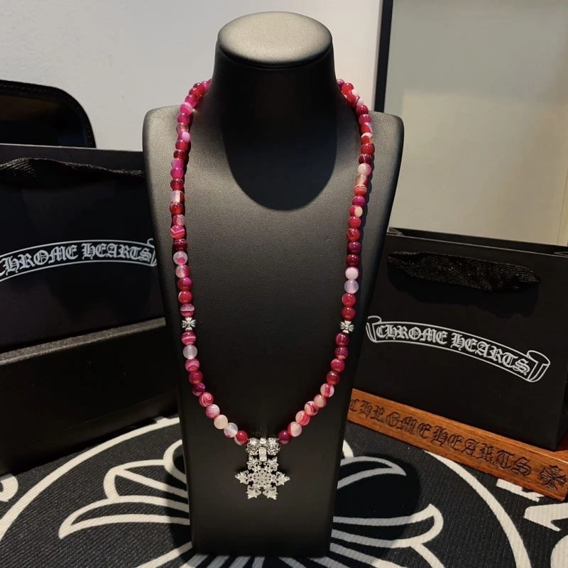 Cozy Chrome Hearts Necklaces 239315
