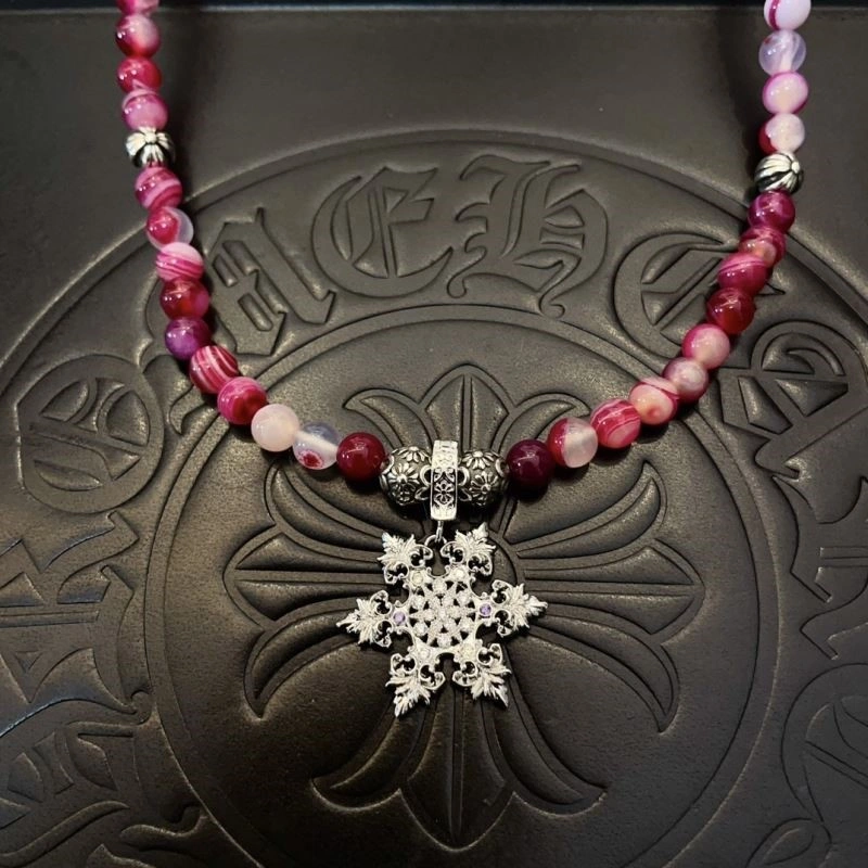 Cozy Chrome Hearts Necklaces 239315