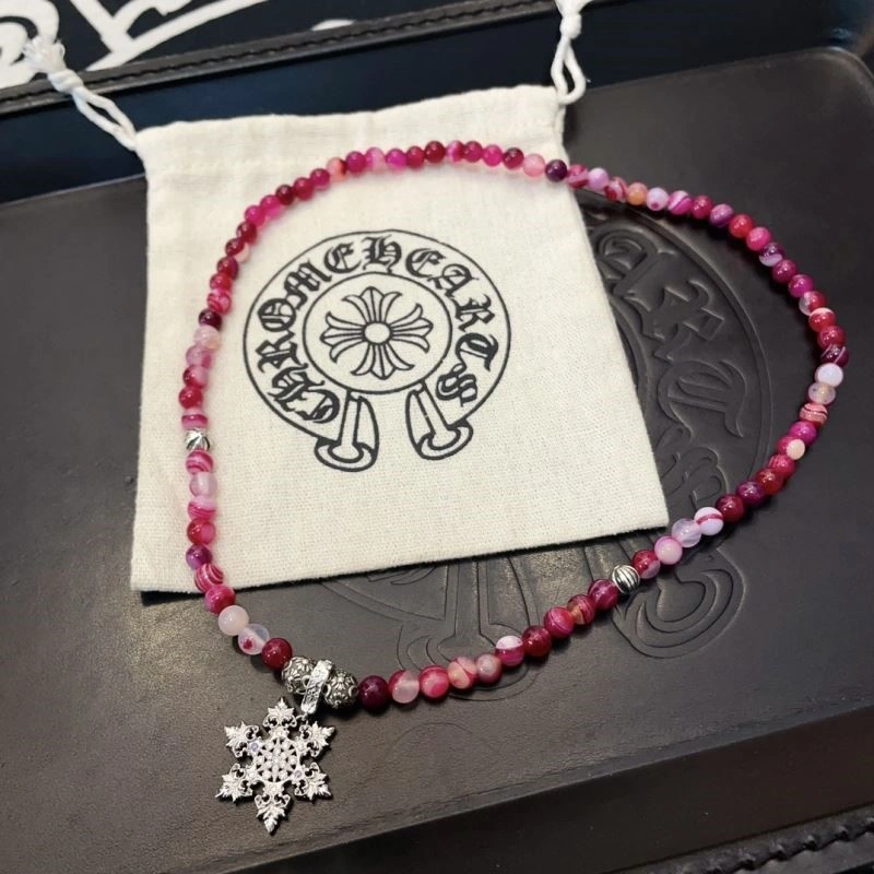 Cozy Chrome Hearts Necklaces 239315