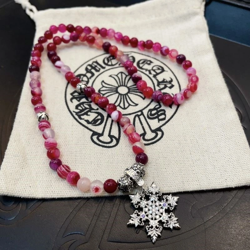 Cozy Chrome Hearts Necklaces 239315