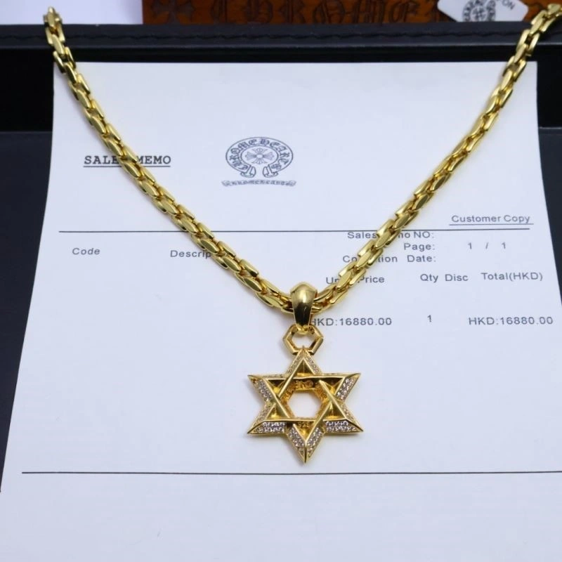 Breathable Chrome Hearts Necklaces 239299
