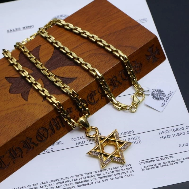 Breathable Chrome Hearts Necklaces 239299