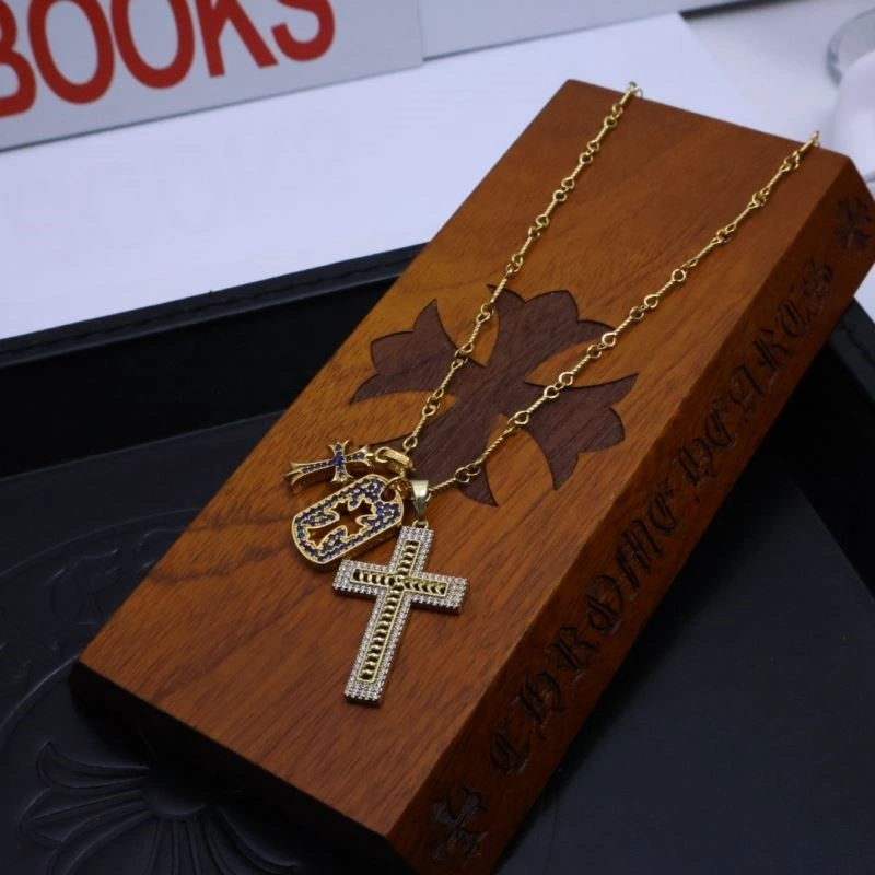 Stretchable Chrome Hearts Necklaces 239270