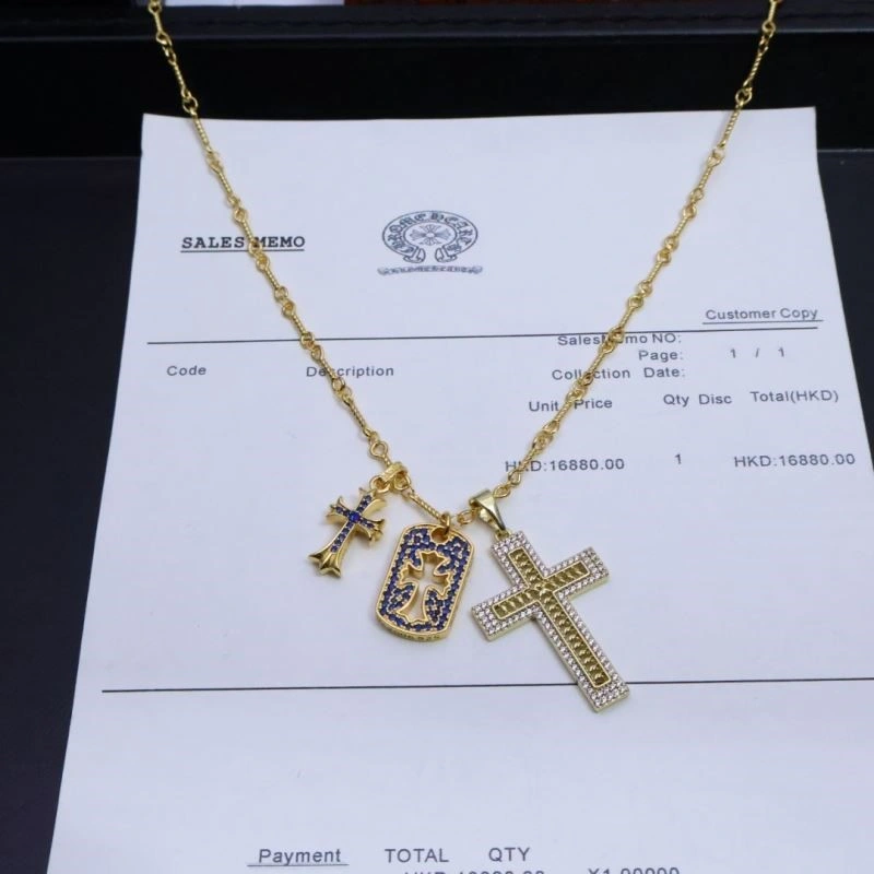 Stretchable Chrome Hearts Necklaces 239270