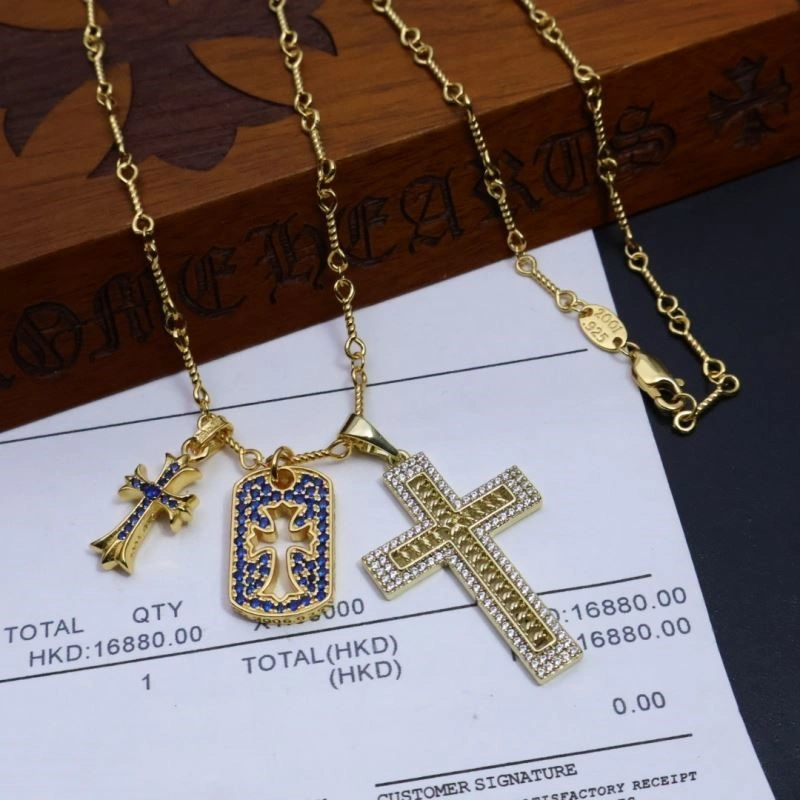 Stretchable Chrome Hearts Necklaces 239270