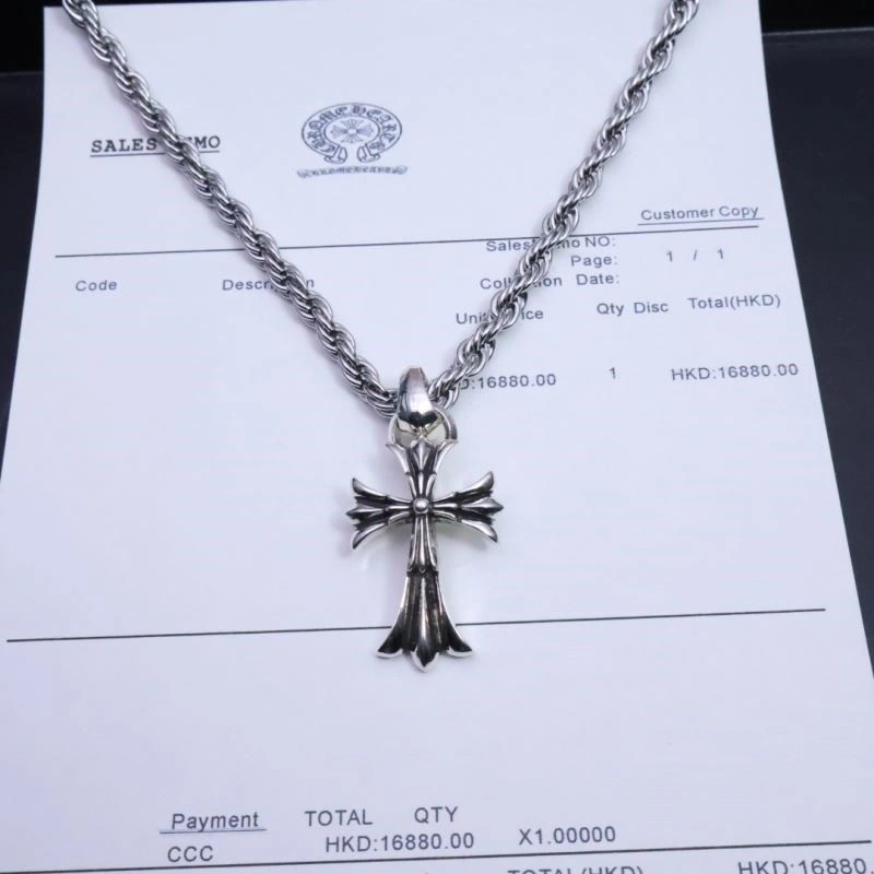 Seasonal Chrome Hearts Necklaces 239249