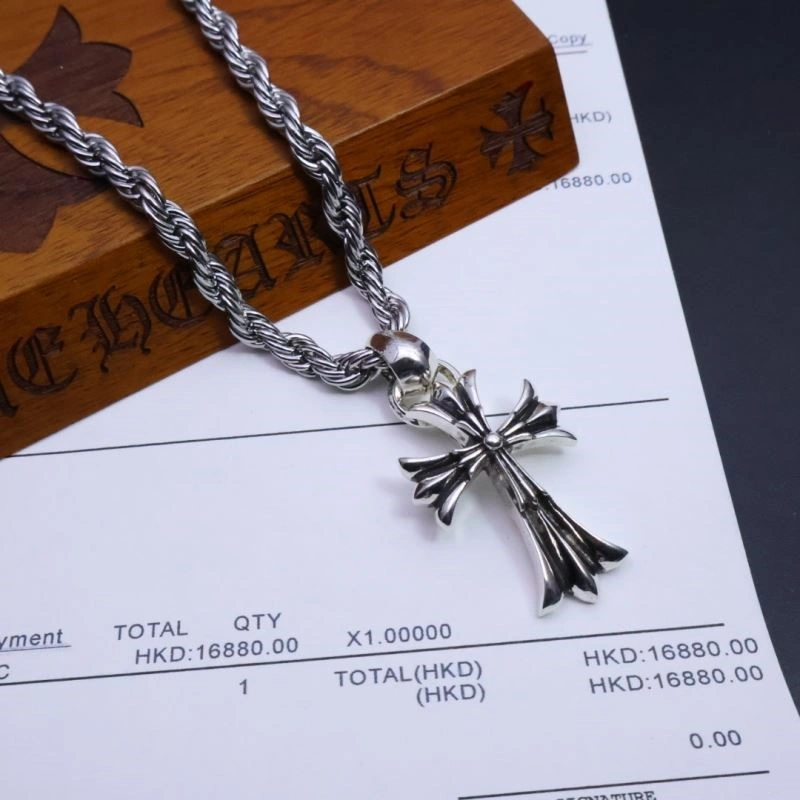 Seasonal Chrome Hearts Necklaces 239249