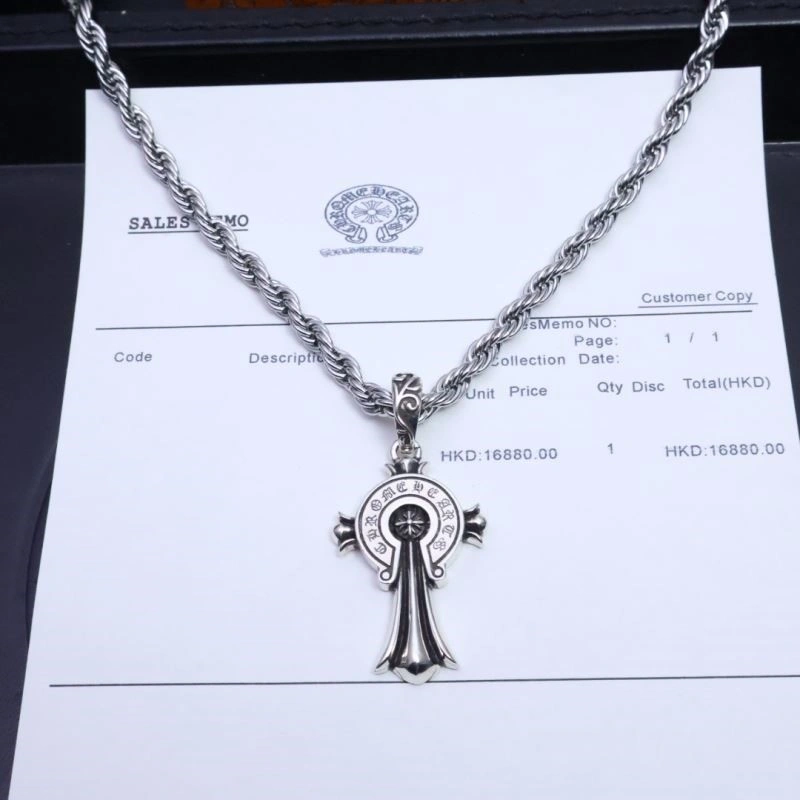 HighQuality Chrome Hearts Necklaces 239236