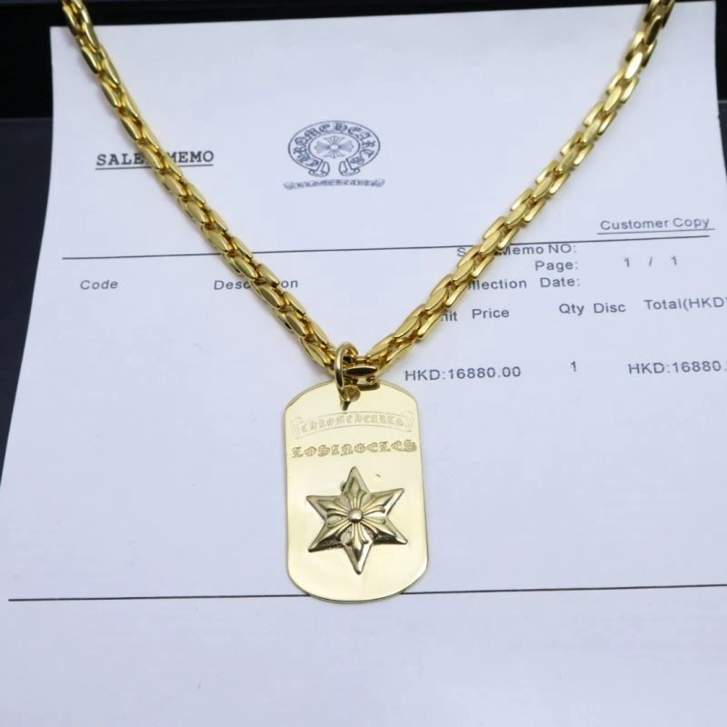 Classic Chrome Hearts Necklaces 239186