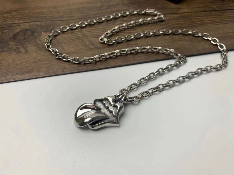 Compact Chrome Hearts Necklaces 238796