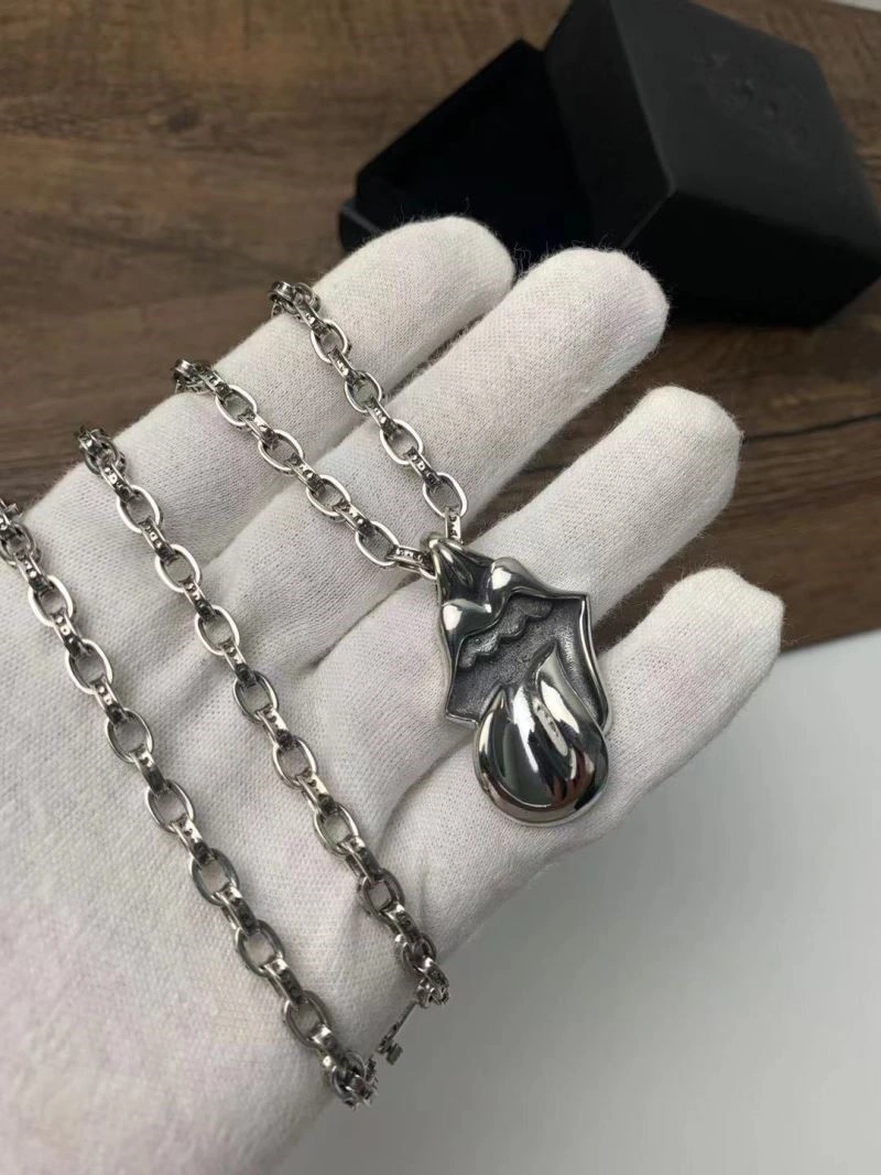 Compact Chrome Hearts Necklaces 238796