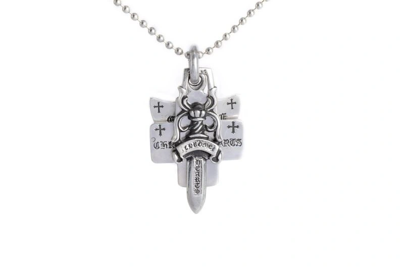 Cozy Chrome Hearts Necklaces 238774
