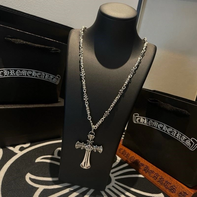 Cozy Chrome Hearts Necklaces 238748