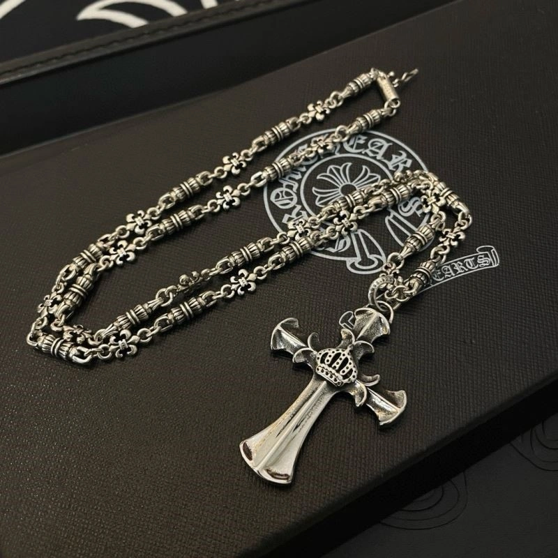 Cozy Chrome Hearts Necklaces 238748