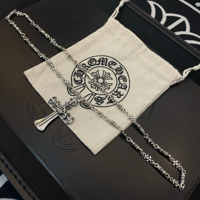 Cozy Chrome Hearts Necklaces 238748