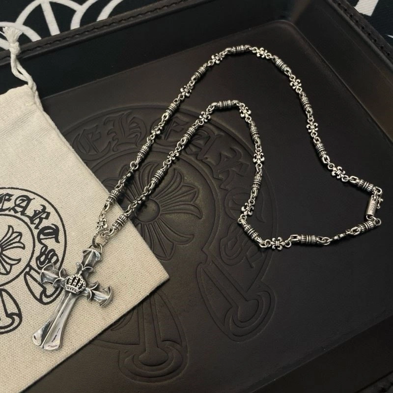 Cozy Chrome Hearts Necklaces 238748