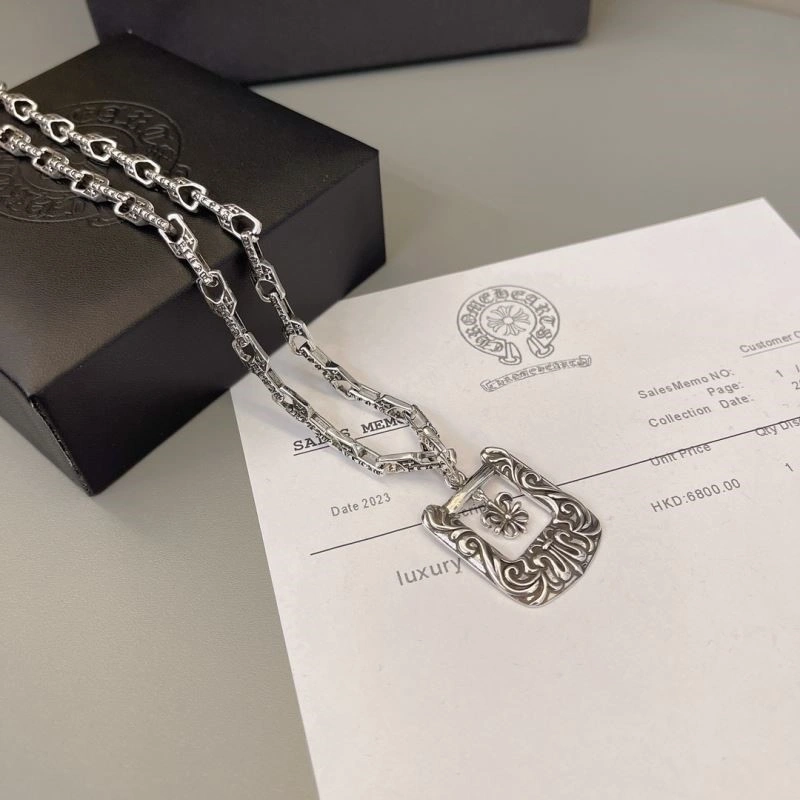 Unisex Chrome Hearts Necklaces 238738