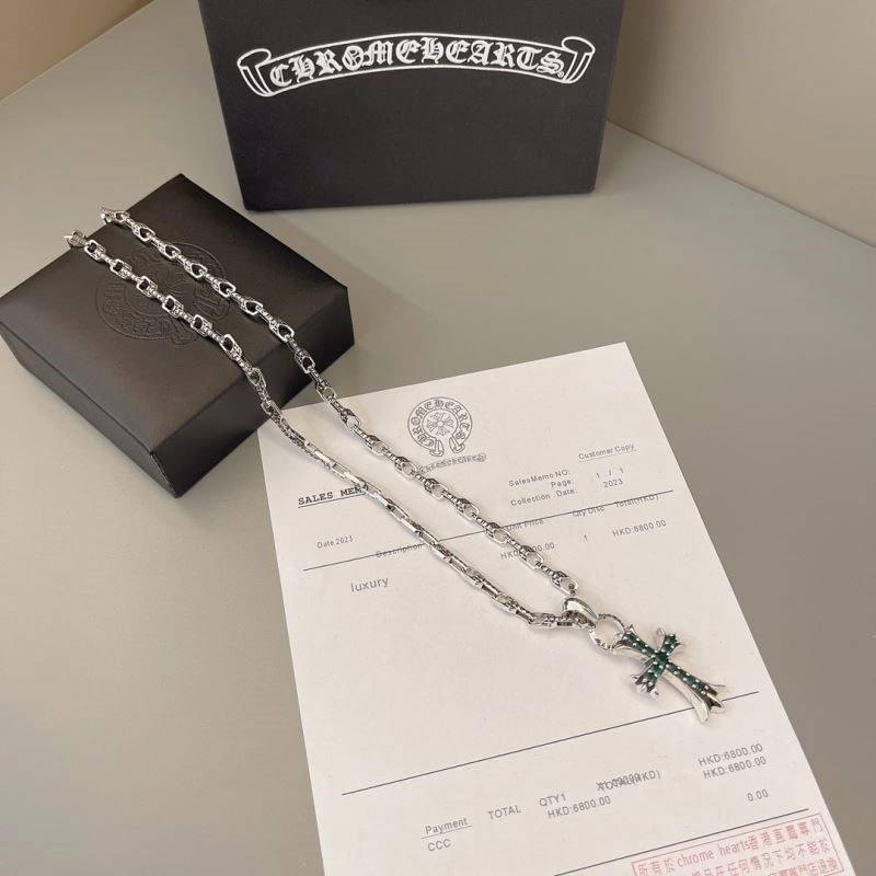 Resilient Chrome Hearts Necklaces 238754