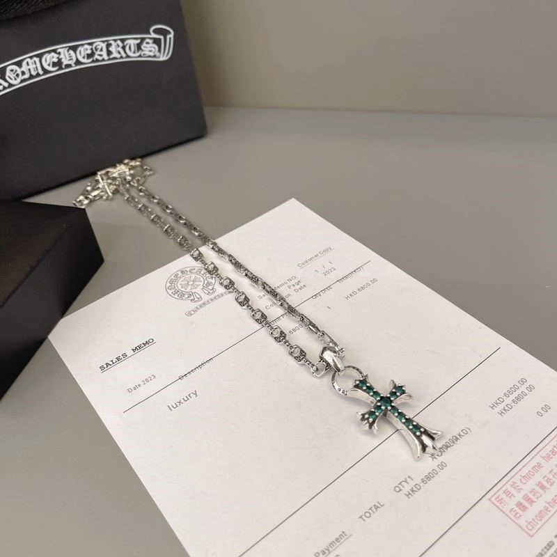 Resilient Chrome Hearts Necklaces 238754