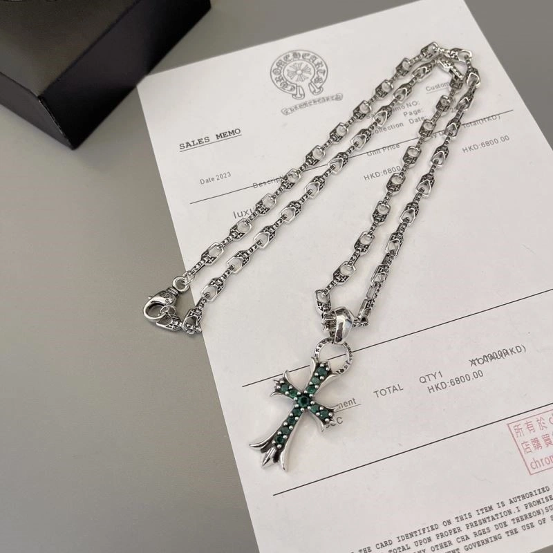 Resilient Chrome Hearts Necklaces 238754