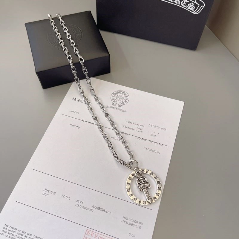 Sophisticated Chrome Hearts Necklaces 238737