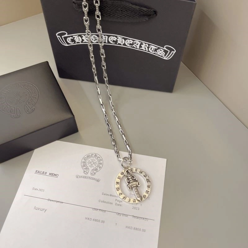 Sophisticated Chrome Hearts Necklaces 238737