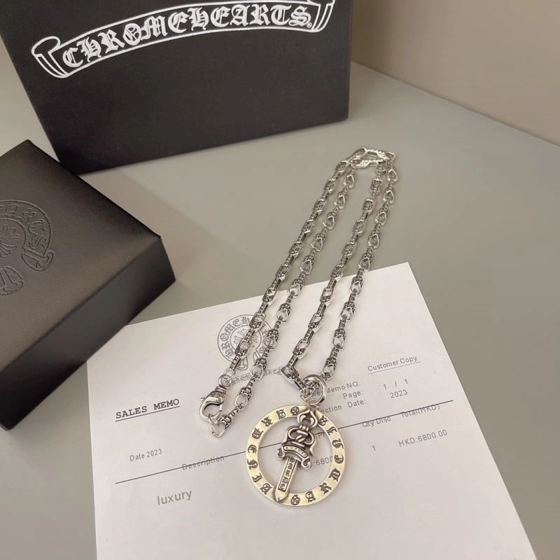 Sophisticated Chrome Hearts Necklaces 238737