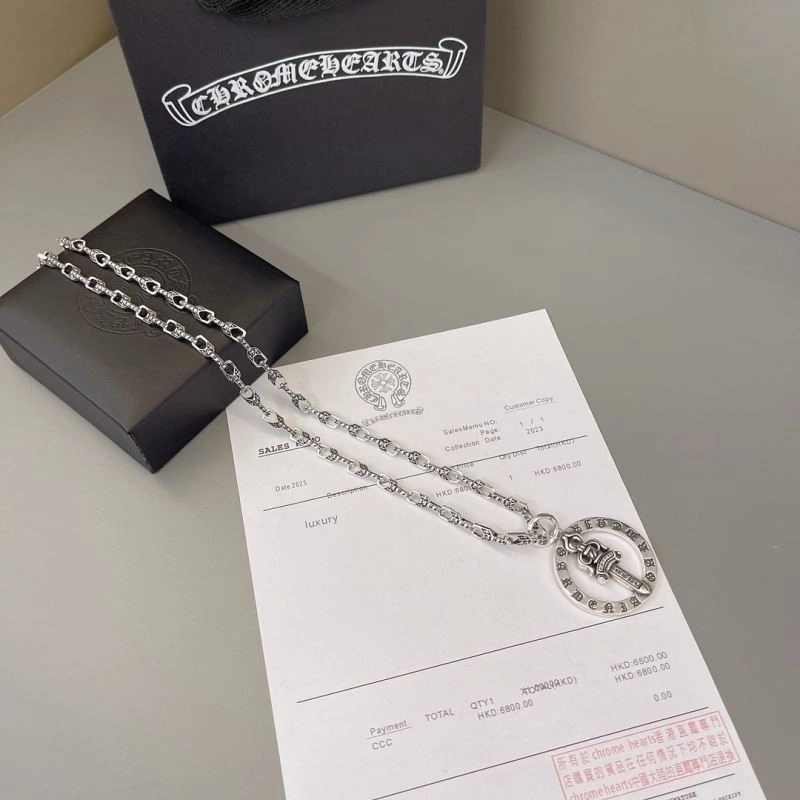 Sophisticated Chrome Hearts Necklaces 238737