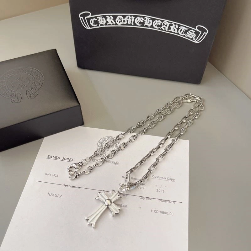 Upgraded Chrome Hearts Necklaces 238750