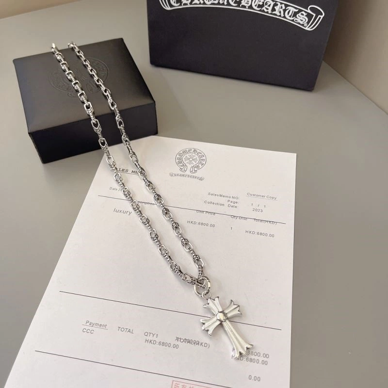 Upgraded Chrome Hearts Necklaces 238750