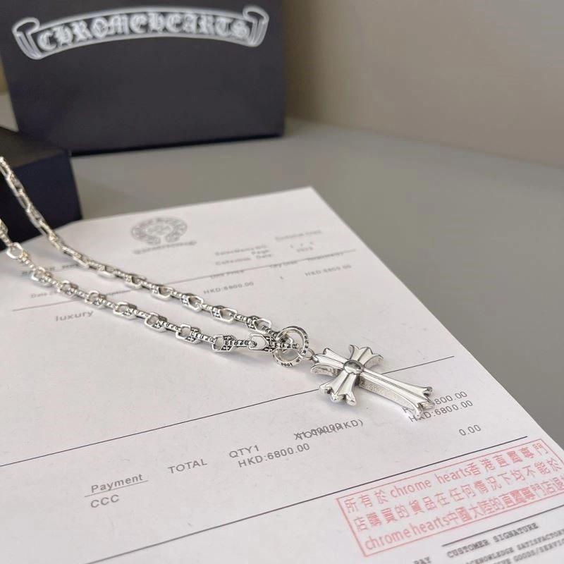 Upgraded Chrome Hearts Necklaces 238750