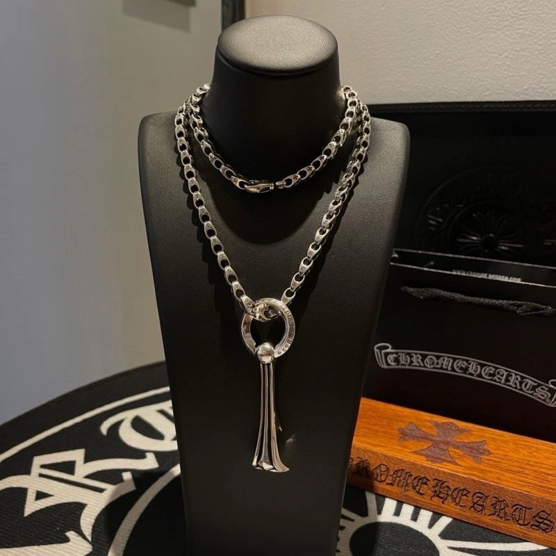 Resilient Chrome Hearts Necklaces 238697