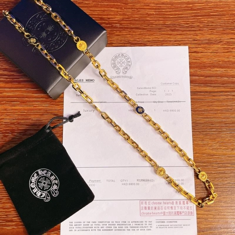 Soft Chrome Hearts Necklaces 238689