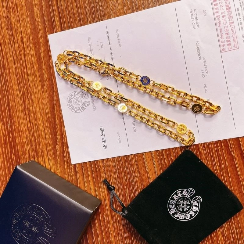 Soft Chrome Hearts Necklaces 238689